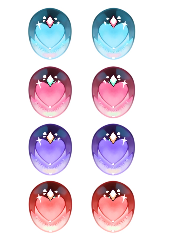 ドール用 虹彩データ 02