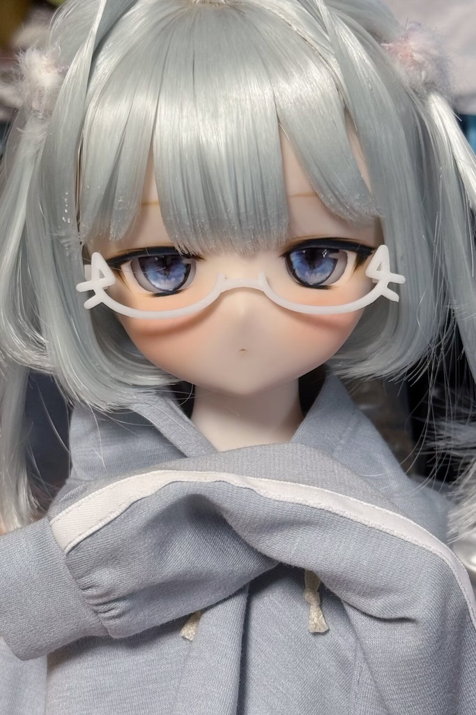 【先行販売】猫耳メガネ「にゃがね」ベーシックセット(未塗装・未組立)