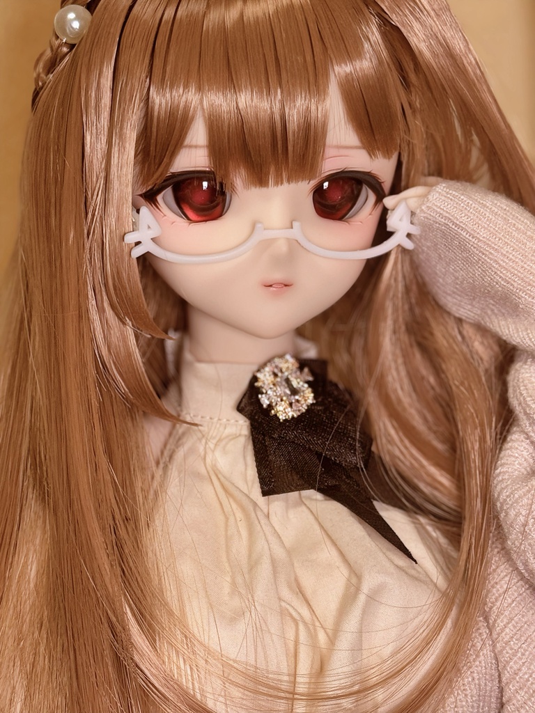 【先行販売】猫耳メガネ「にゃがね」ベーシックセット(未塗装・未組立)