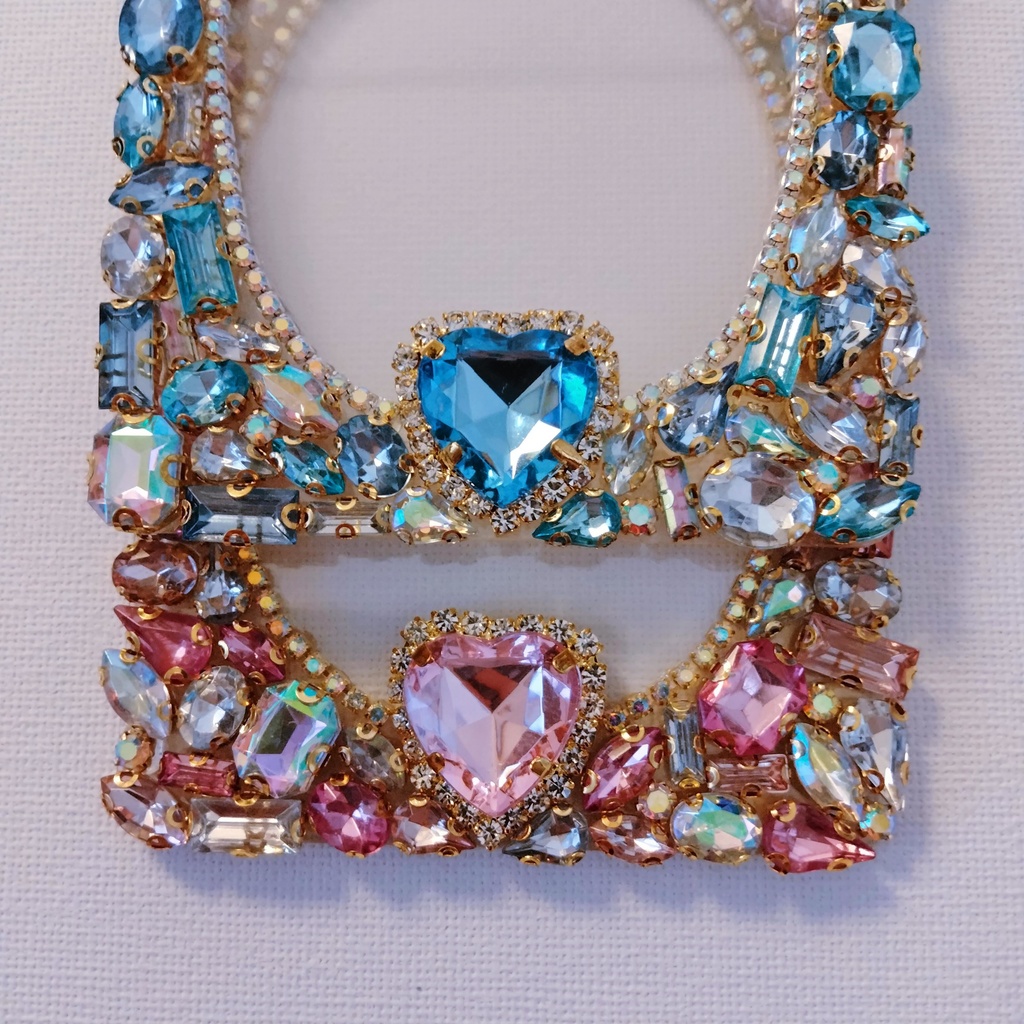 [card] ハート硬質ケースデコ♡