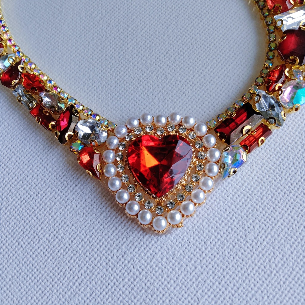 [card] ハート硬質ケースデコ♡縦横兼用