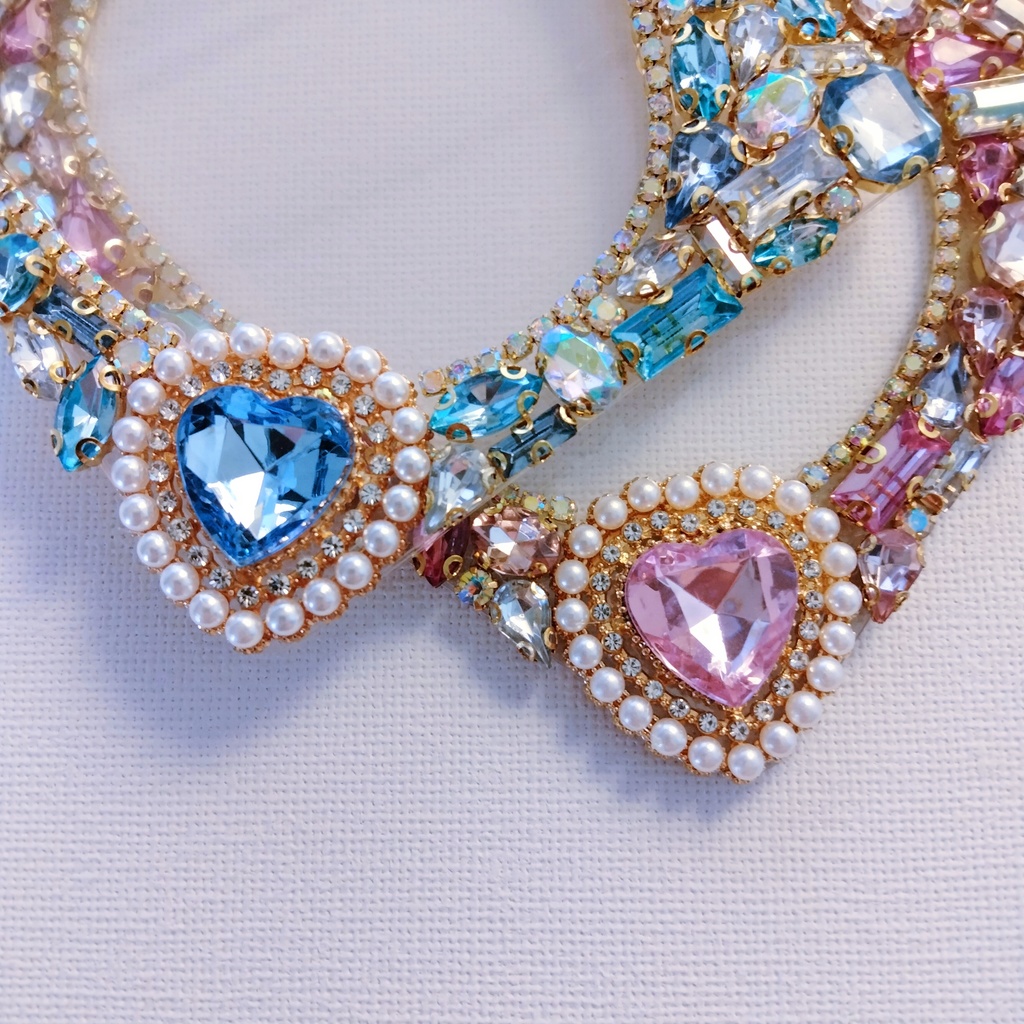 [card] ハート硬質ケースデコ♡縦横兼用