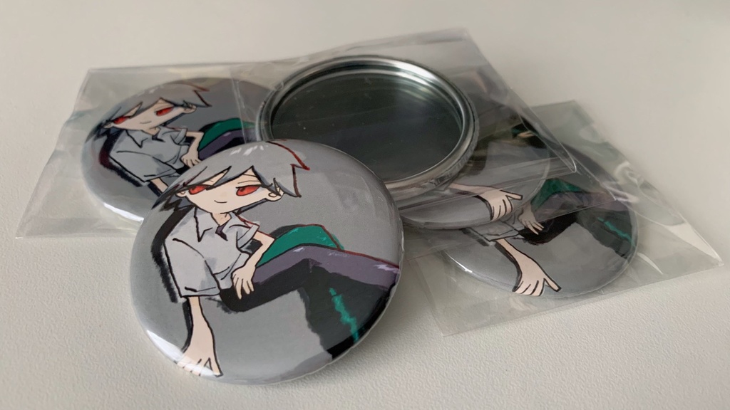 カヲルくんの缶ミラー