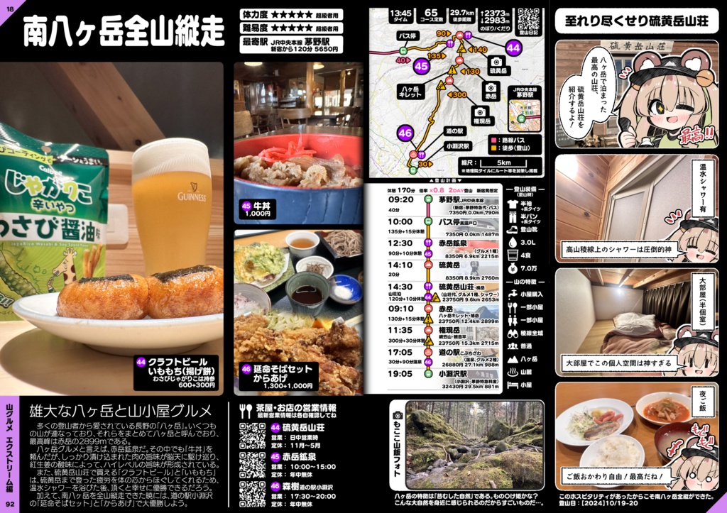 【C105】山で食べるグルメが一番旨い もここのグルメ!!