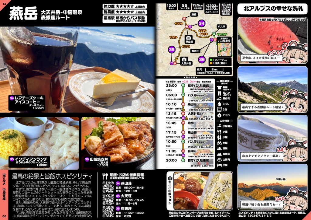 【C105】山で食べるグルメが一番旨い もここのグルメ!!