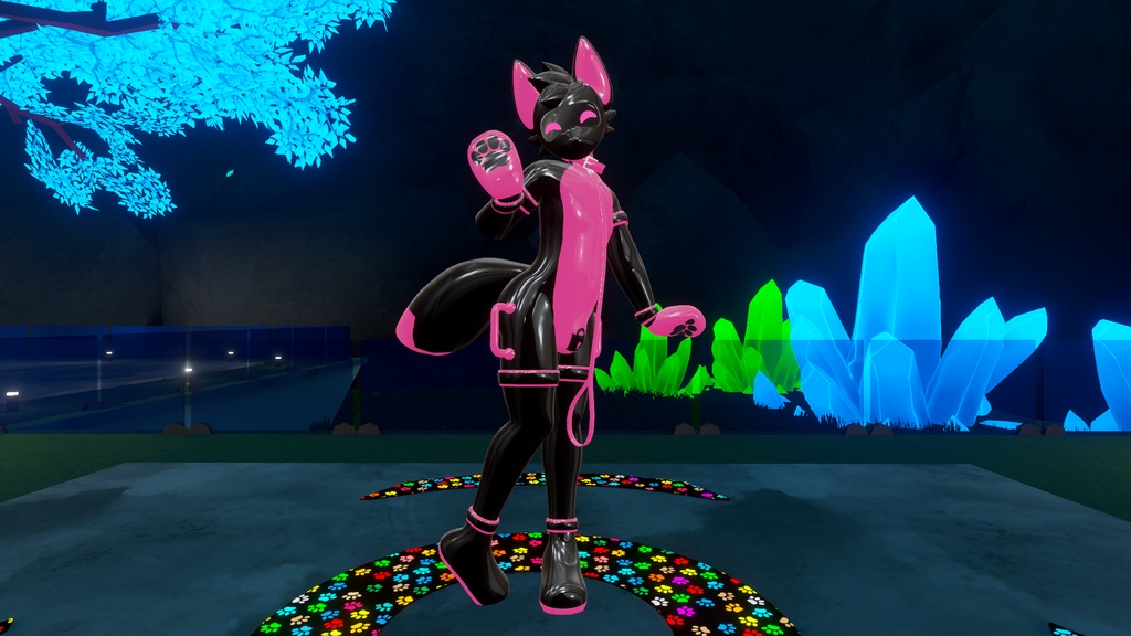 Rubber Dog - FURIBO's VRChat Avatar
