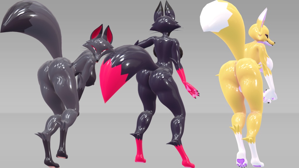 Rubber Fox - FURIBO's VRChat Avatar