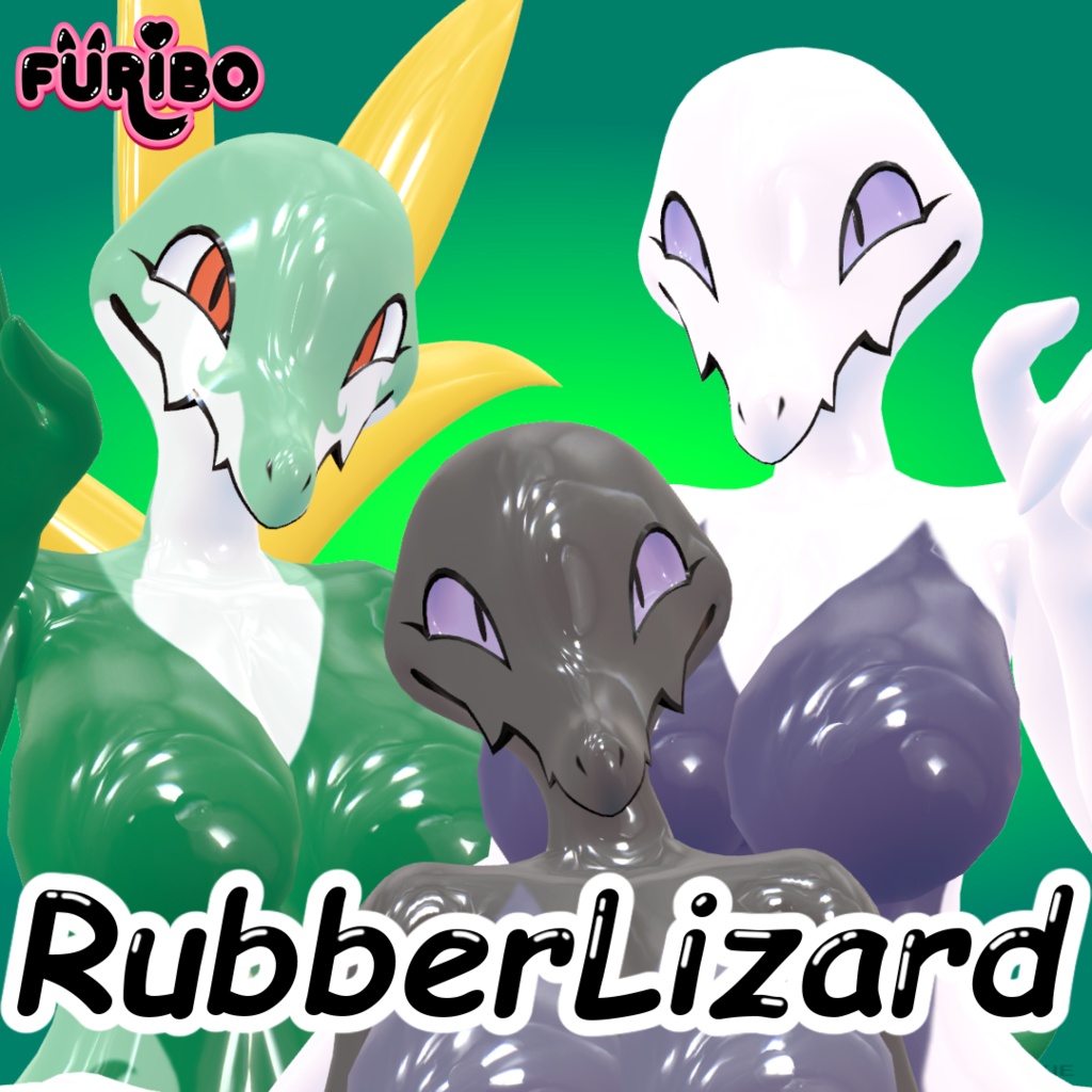 Rubber Lizard - FURIBO's VRChat Avatar