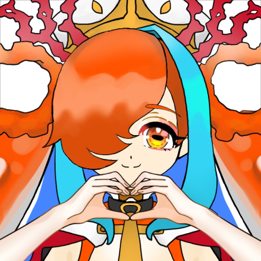 【無料配布】手ハート素材