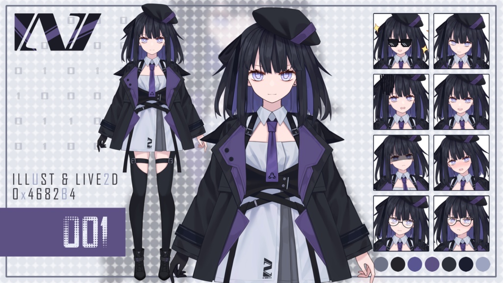 【Live2D model 】Mk.1