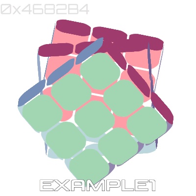 【Live2D Example】3D Cubes