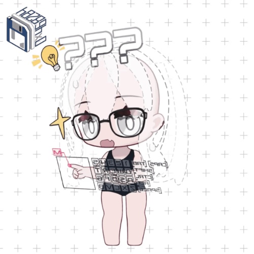 【Live2D】Chibi Model Type-H1 Base Template