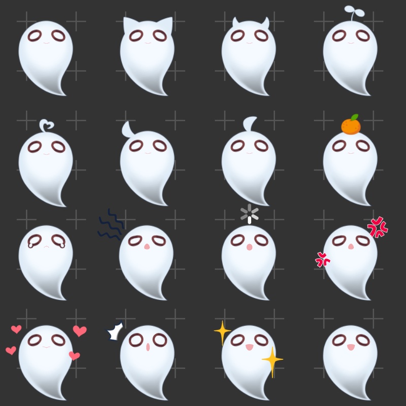 【Live2D Item】Ghost V2