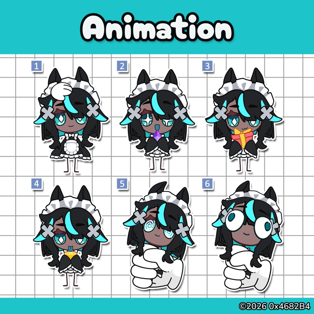 【Live2D】Customizable Model Type-H4 (v1.0)