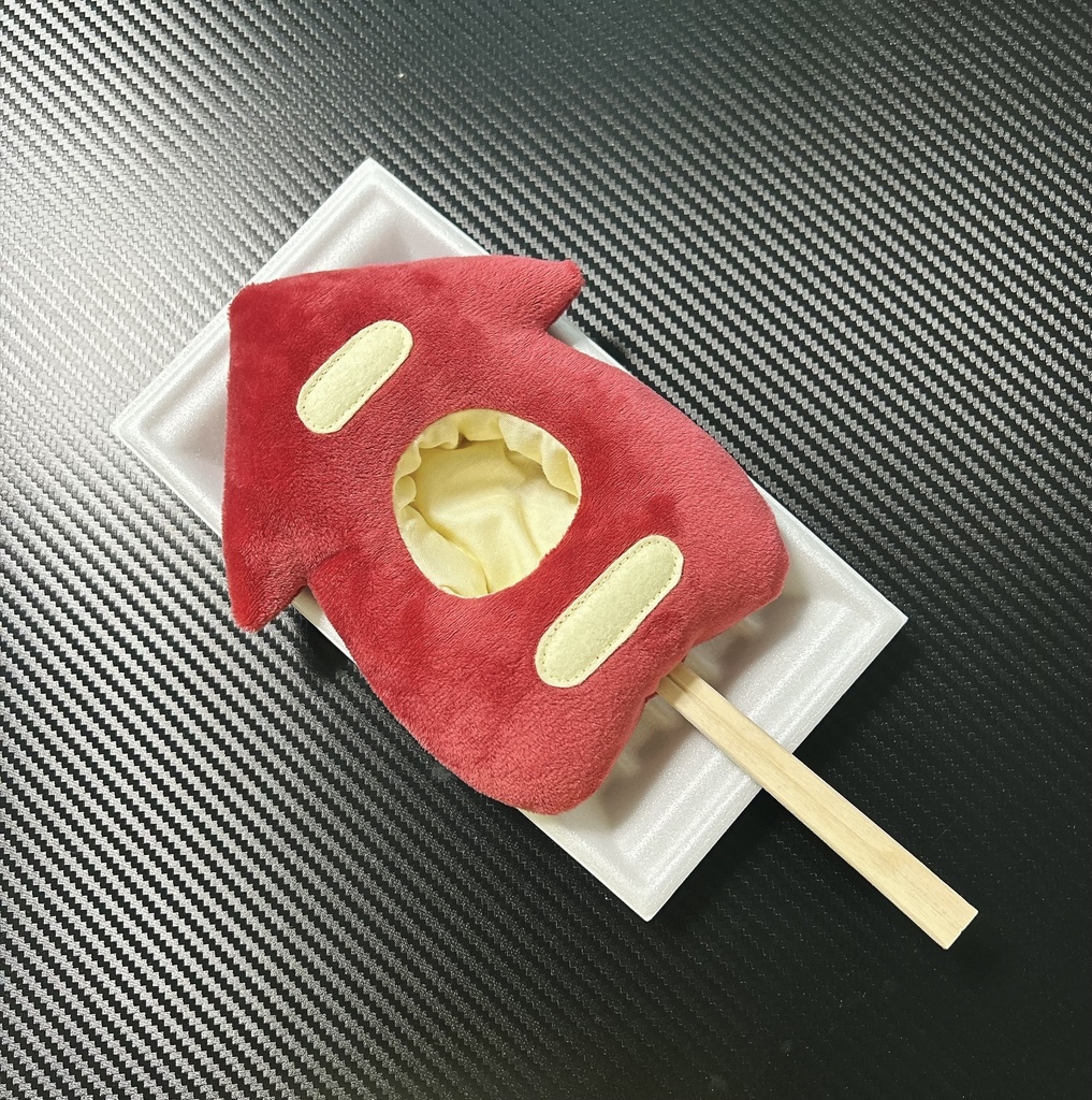 イカ焼きの着ぐるみ