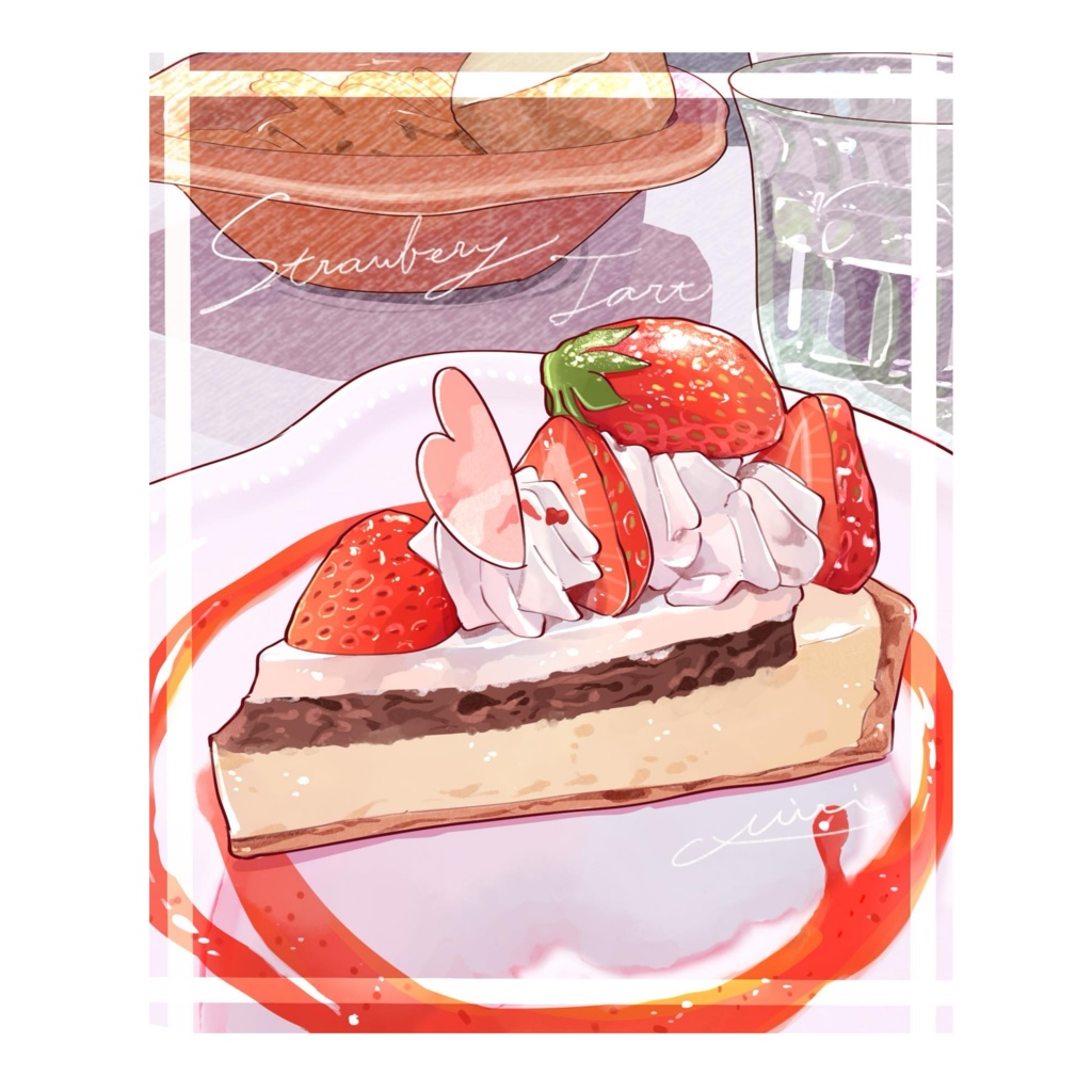 【イラスト集】Sweets illustration