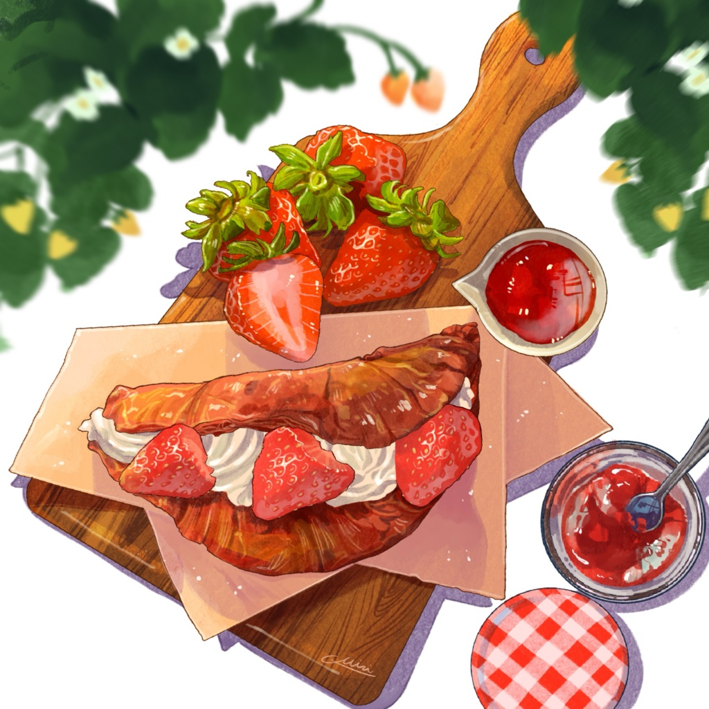 【イラスト集】Sweets illustration