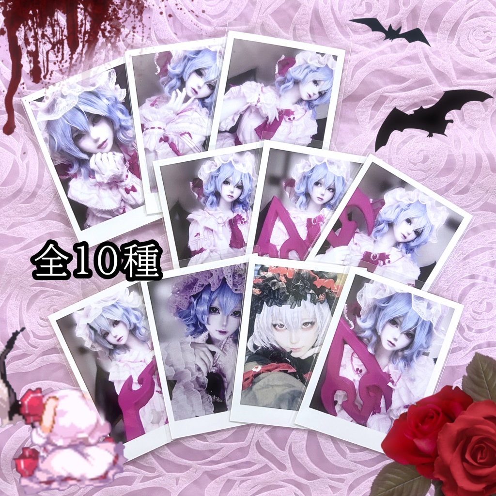 東方Project レミリア・スカーレット コスプレチェキカード