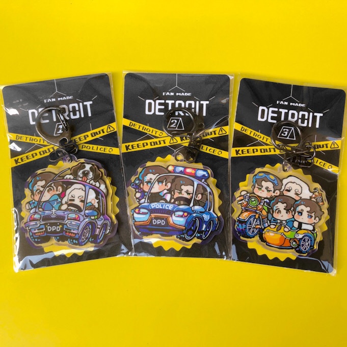 DBH ドライブアクキー*3種