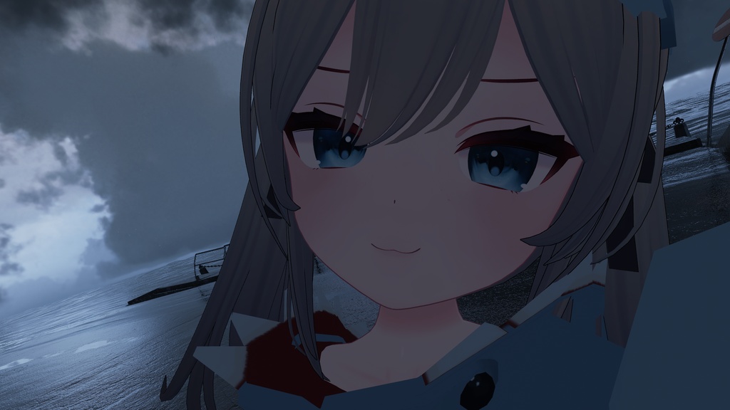 [karin-カリン]face texture 顔メイクがある