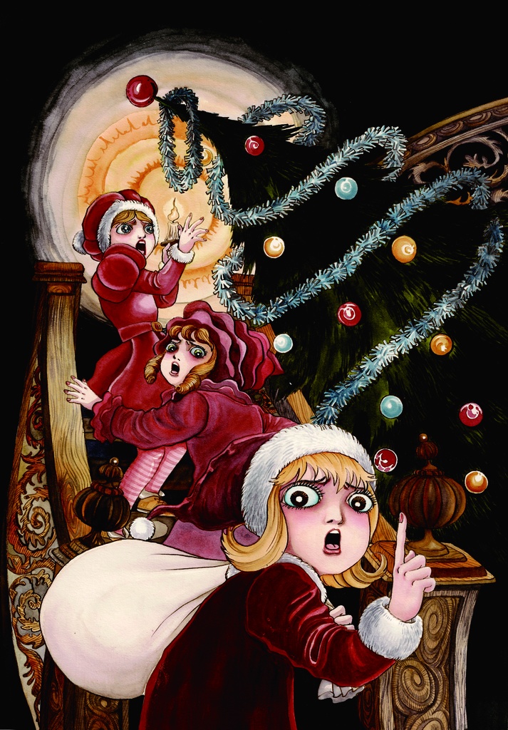 クリスマスカード5枚組