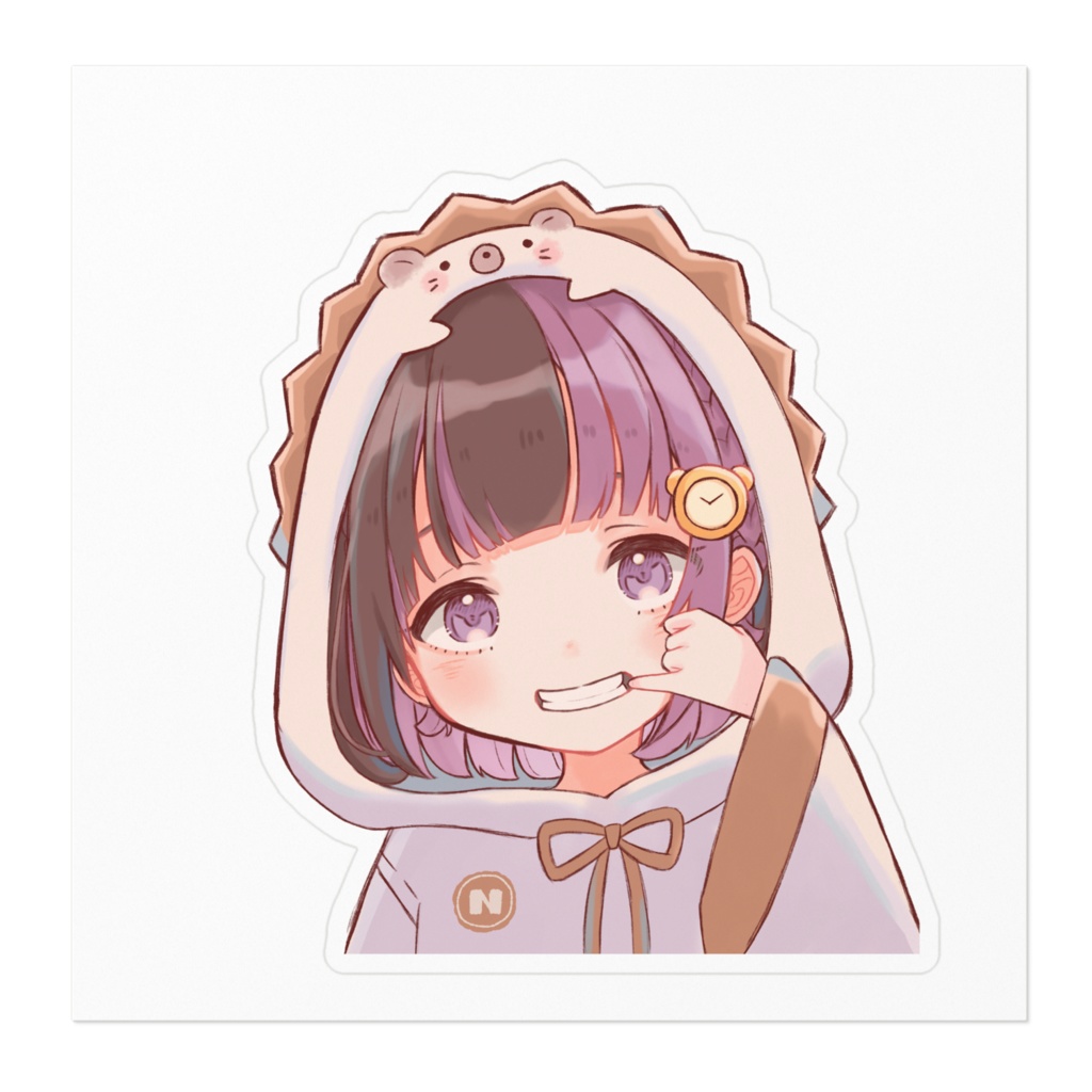 はりねむる ステッカー