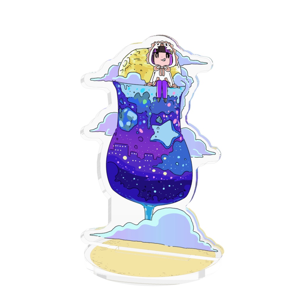 夜空ソーダとNEMURUちゃん