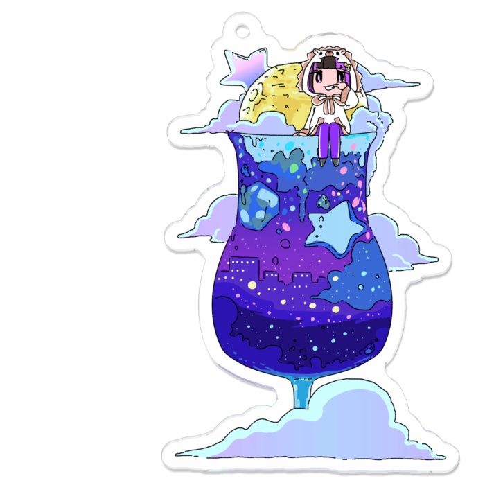 夜空ソーダとNEMURUちゃん