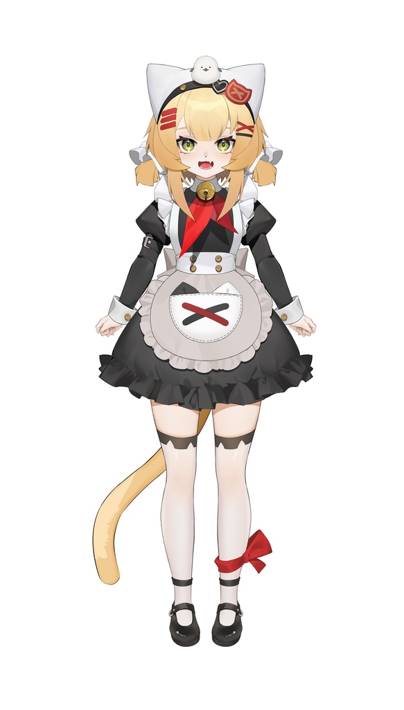 【Live2D model】maid cat girl