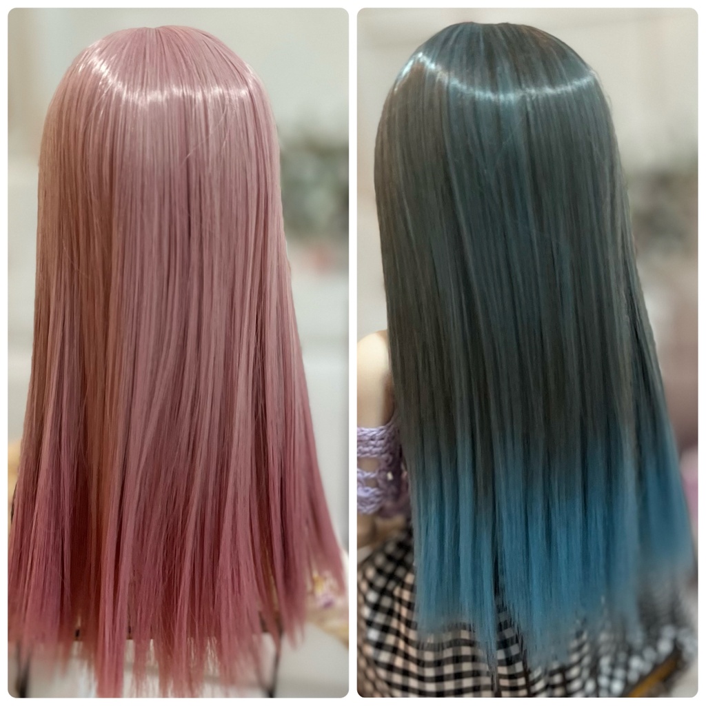 9インチ グラデーションウィッグ