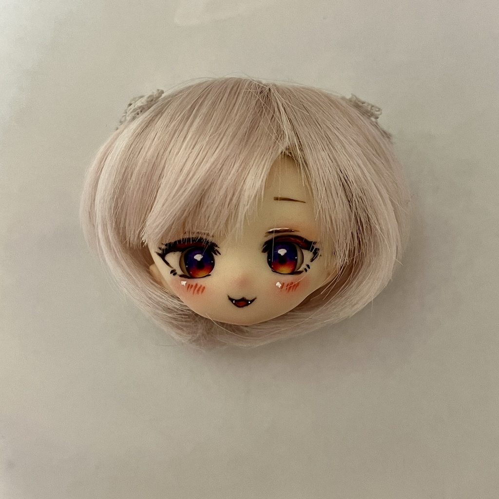 ヒカリヘッド カスタムヘッド+アイ+ウィッグ