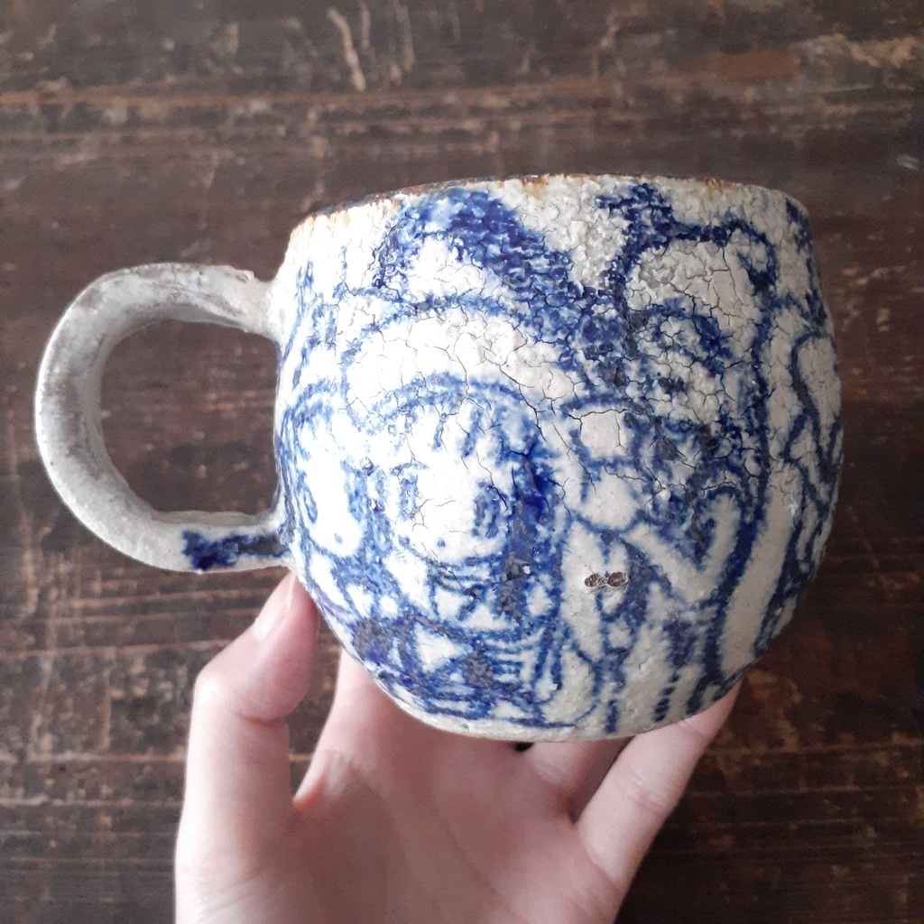 マグカップ・安南手　わたしのコップ