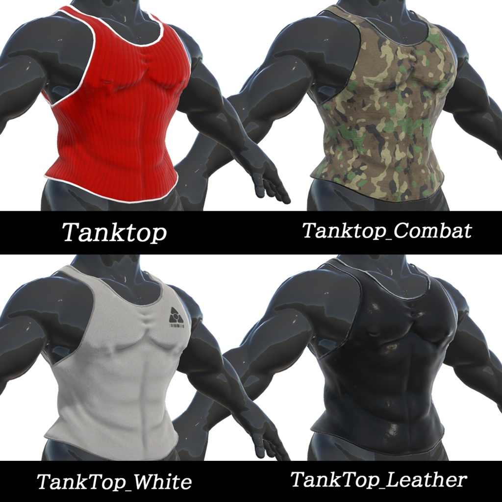 KFM-Gシリーズ用衣装 タンクトップセット