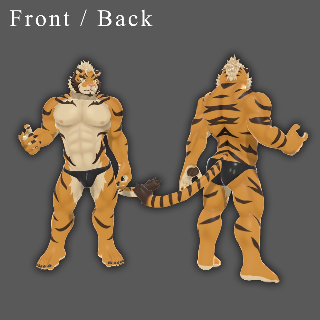 【For VRChat & VRM】トラマサ Toramasa