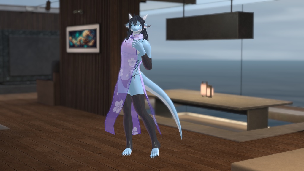 【Rios対応】スケスケチャイナドレス