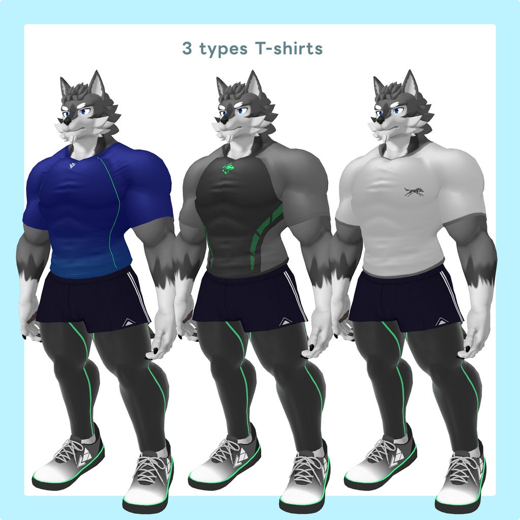 【ルーガン族専用】スポーツウェアセット