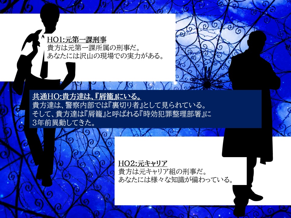 CoC6版『籠の中の鳥』再公開版