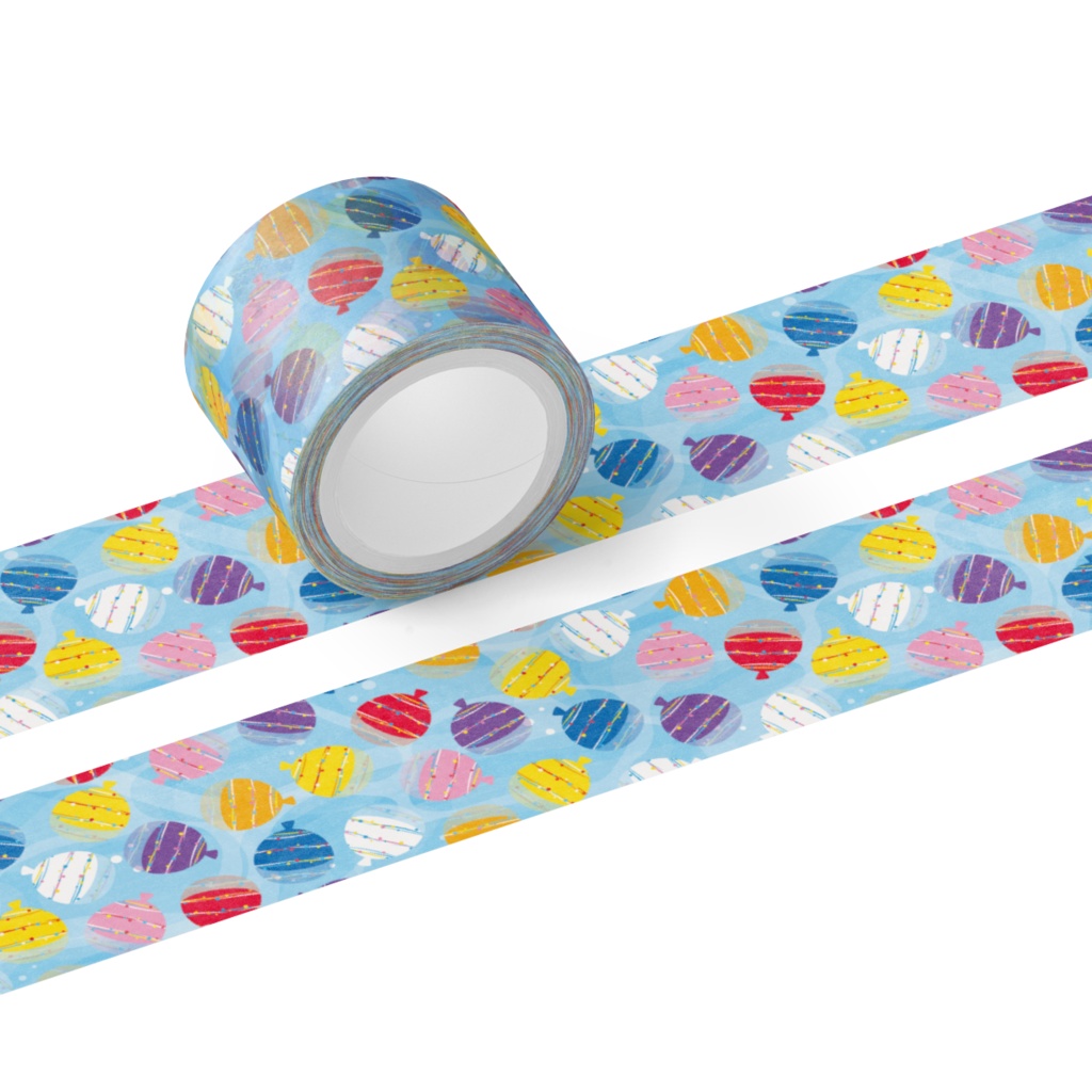 水風船マステ 水面