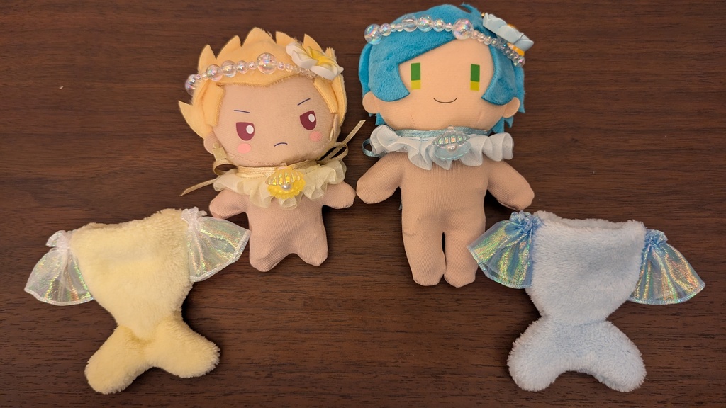 マーメイドなりきりセット(10〜14cmぬい用)