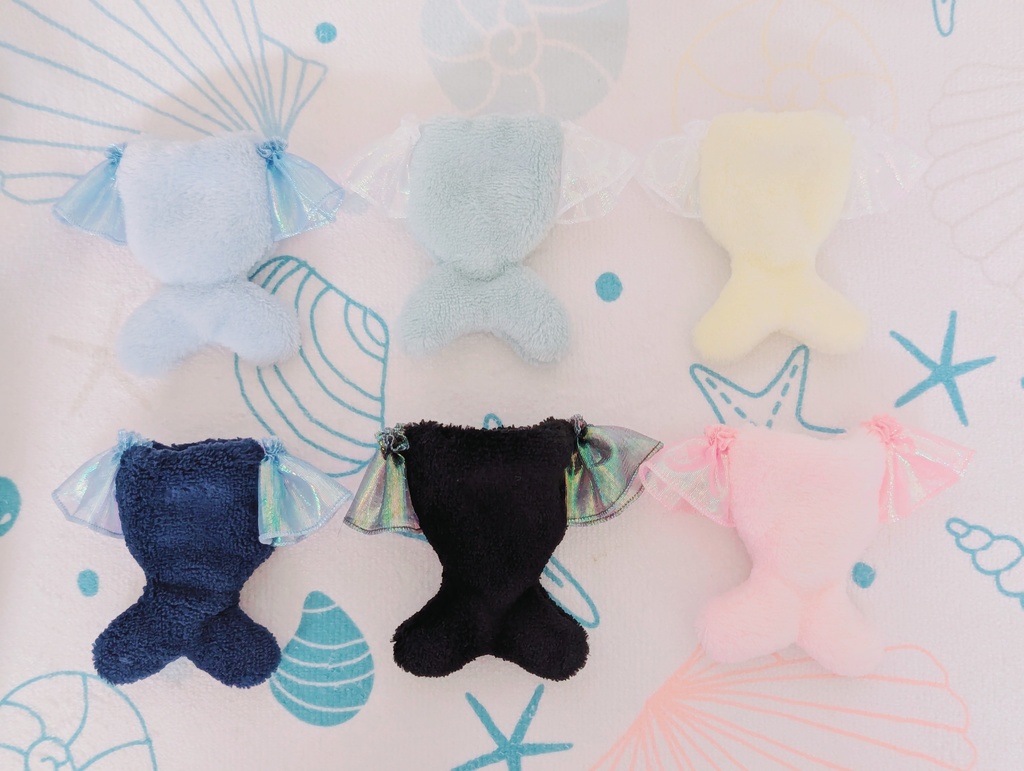 マーメイドなりきりセット(10〜14cmぬい用)