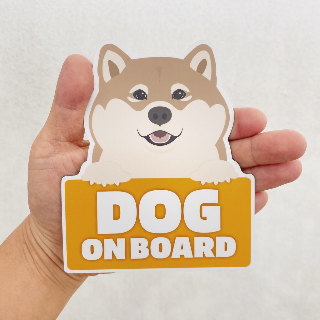 犬のやつ / 同乗中マグネット