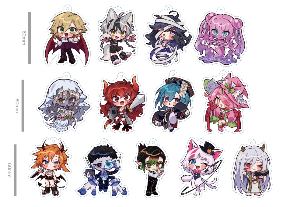 【6回以上】たねいちクジ(アクリルキーホルダー)