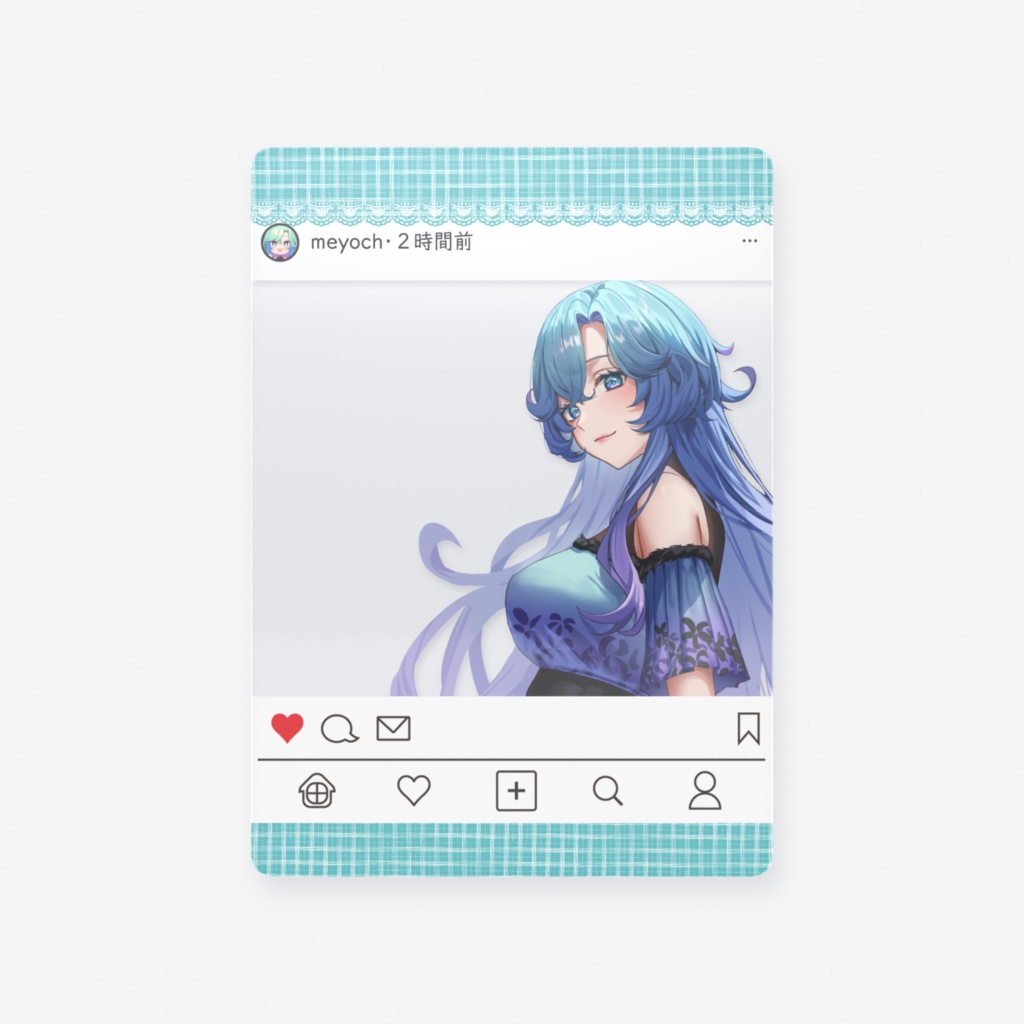 めよちゃんと一緒クリアカード