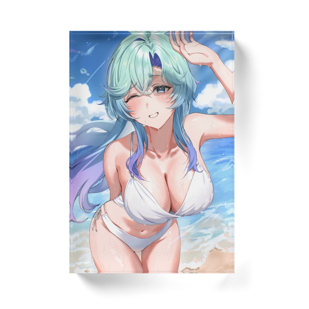 夏のめよちゃんアクリルブロック(修正)