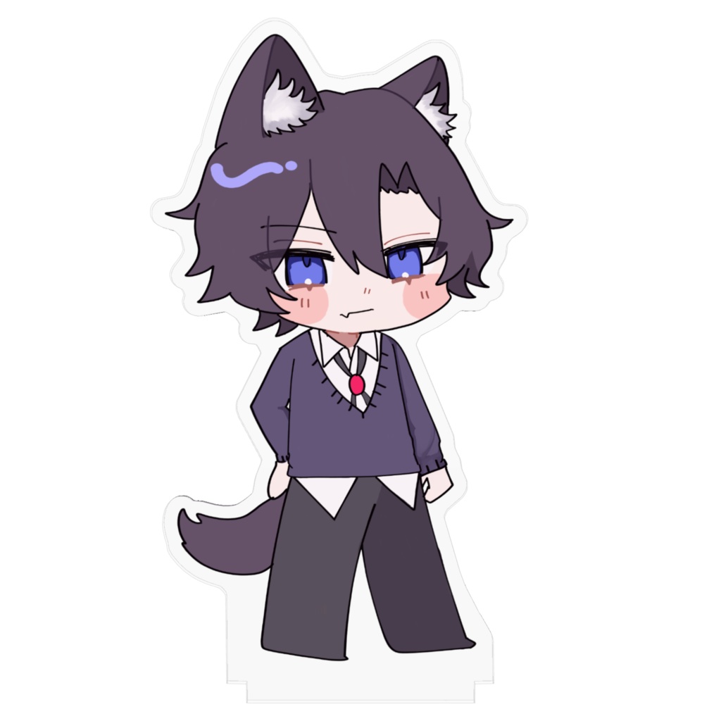 ビックサイズアクスタ<オオカミ>【ヒツジとオオカミ】