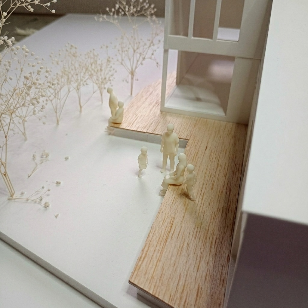 建築模型用 添景3Dデータ(1/50):未就学男児A(5ポーズセット) 1/50 Scale 3D Staffage Data for Architectural Scale Models: Preschool Boy A (Set of 5 Poses)