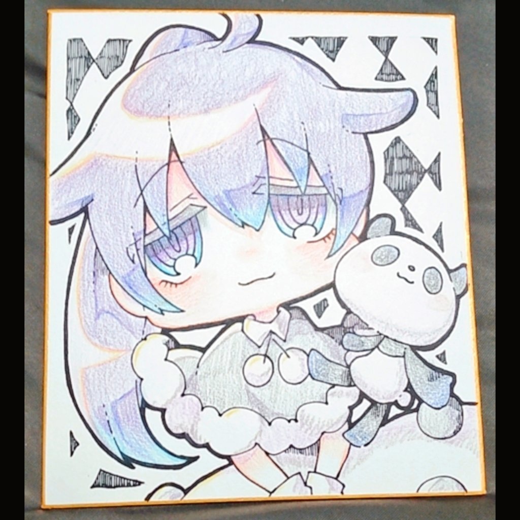 手書き色紙リクエスト