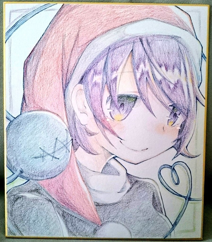 手書き色紙リクエスト