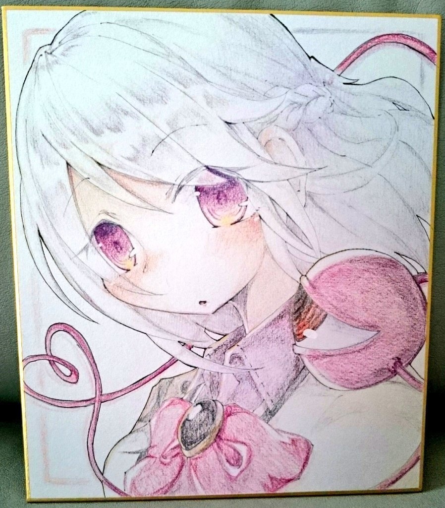 手書き色紙リクエスト