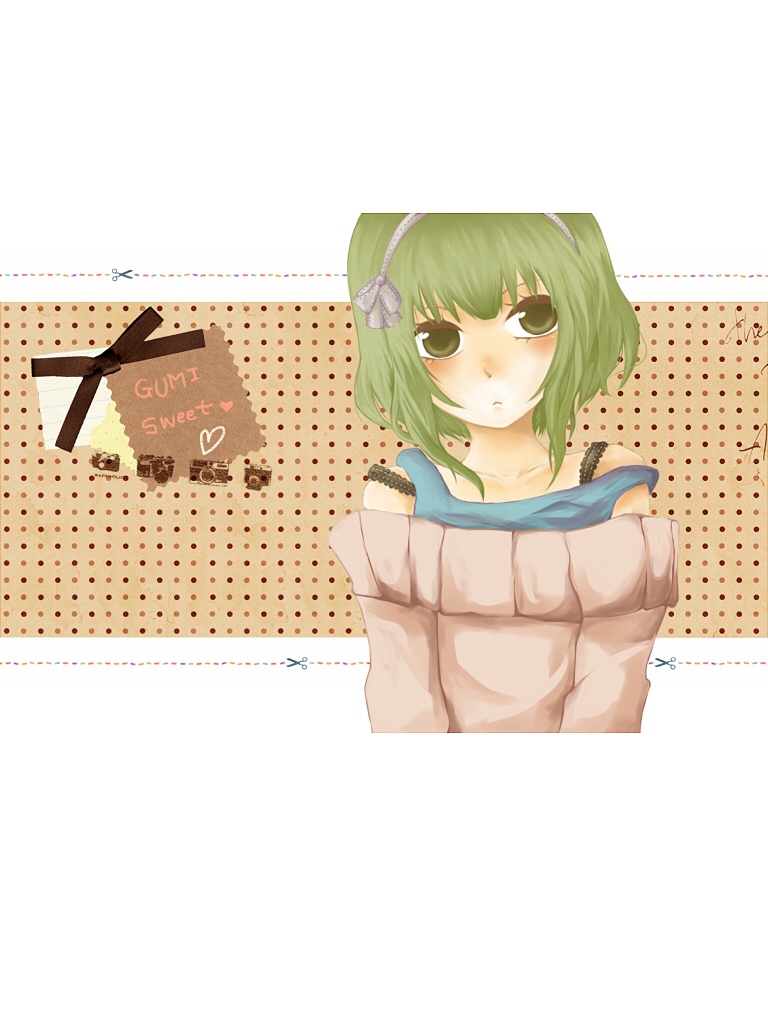  [VOCALOID] GUMI　ポストカード①